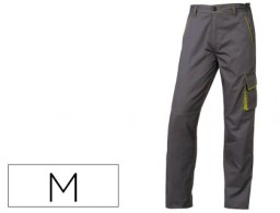 Pantalón de trabajo 5 bolsillos color gris verde talla M